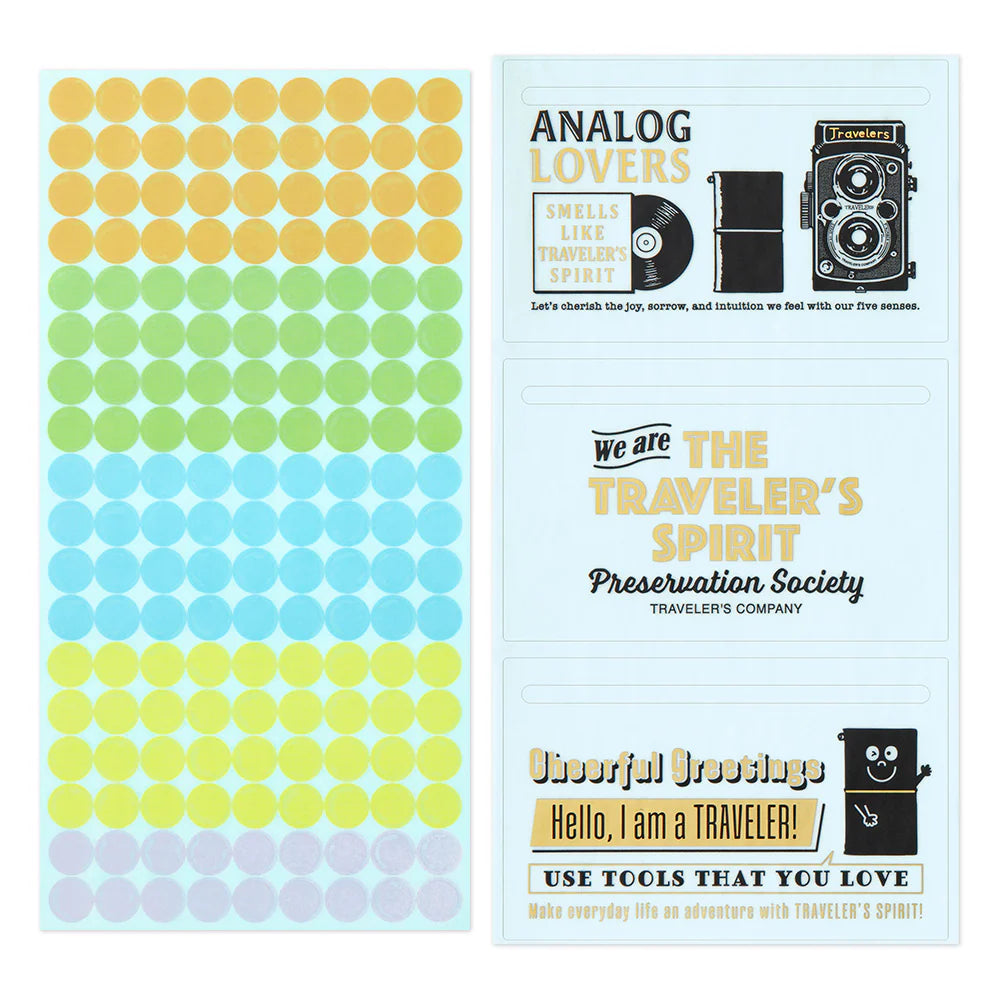TRAVELER'S COMPANY Customized Sticker Set 2026