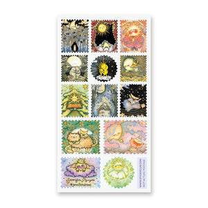 STICKII Sticker Sheet - Sun & Moon Stamps