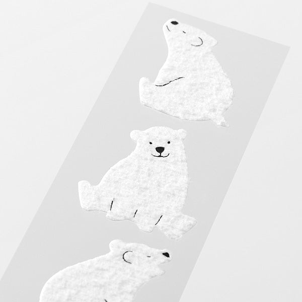 Midori Mini Letter Set with Stickers 311 - Polar Bear