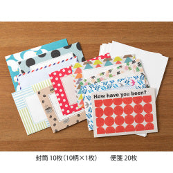 Midori Letter Set 763 Multiple Packed