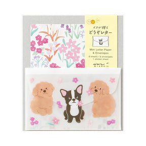 Midori Mini Letter Set - For You Dog
