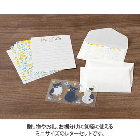 Midori Mini Letter Set - For You Cat