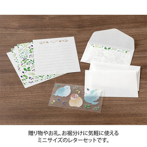 Midori Mini Letter Set - For You Bird