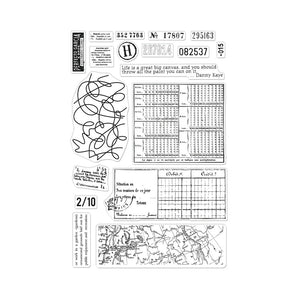 Hero Arts Clear Stamps - Vintage Map and Ledger