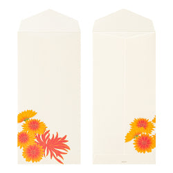 Midori Envelopes 078 Four Designs Autumn Chrysanthemum
