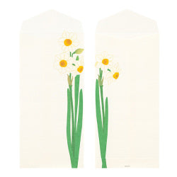 Midori Envelopes 086 Four Designs Winter Flower S2