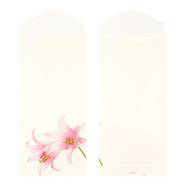 Midori Envelopes 102 Four Designs Summer Flowers S2