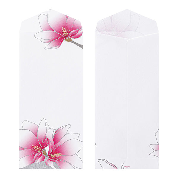 Midori Envelopes 124 Silk Printing Magnolia Pink