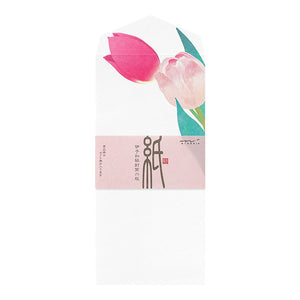 Midori Envelopes - Foil Stamping Tulip 128