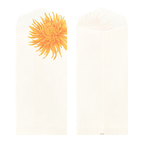 Midori Envelopes 142 Four Designs Dahlia