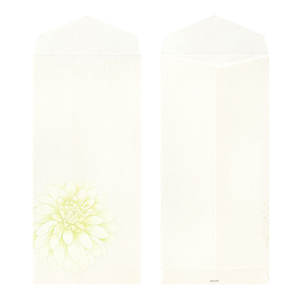 Midori Envelopes 142 Four Designs Dahlia