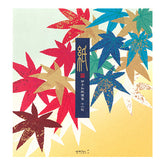 Midori Letter Pad 145 Silk Printing Colorful Japanese Maple