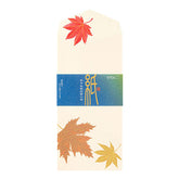 Midori Envelopes Silk Printed Fallen Leaves