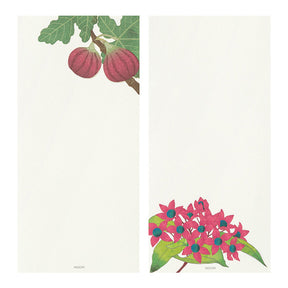 Midori Message Pad - Four Designs Autumn Fruit 609