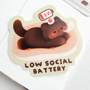Kuboandlucy Stationery Co. - Low Social Battery