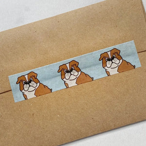 Kiss and Punch - Washi tape - 20mm - Bulldog