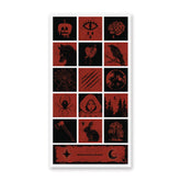 STICKII Sticker Sheet - Black & Red Forest