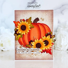 Honey Bee Stamps - Fall 6x8 Photopolymer Stamp Set