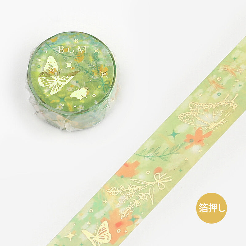 BGM - Washi Tape - Nature Poem Garden