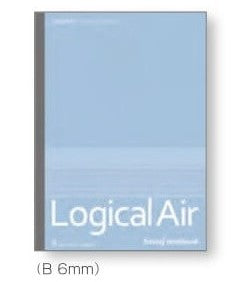 Nakabayashi Logical Air B5 Swing Notebook - Logical 6mm Rule