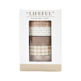 Mind Wave- Washi tape -Beige Life Set