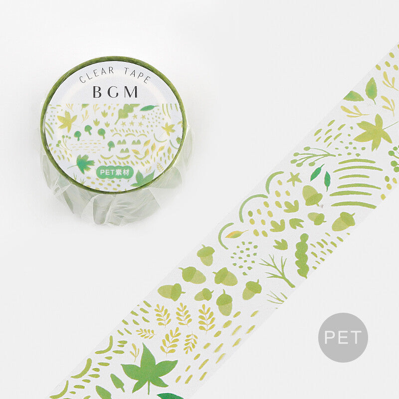 BGM - Washi Tape - Green Leaf