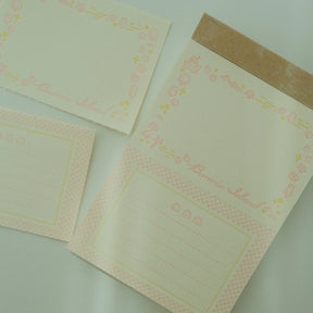 2jingis2jing - Letterpress Memo Pad - Bunnie Island