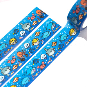 Robot Dance Battle - Fishy Bizness Washi Tape