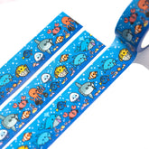 Robot Dance Battle - Fishy Bizness Washi Tape