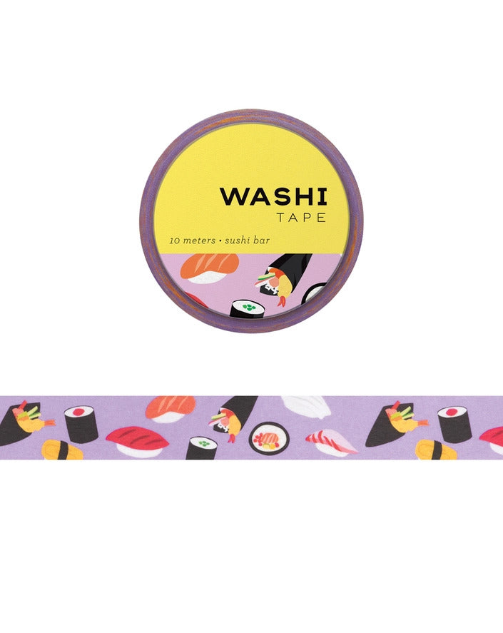 Girl of ALL WORK - Washi tape - 15mm - Sushi Bar
