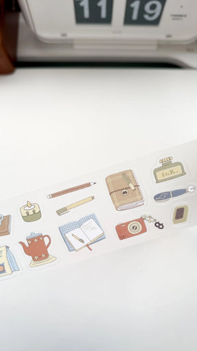Kuboandlucy Stationery Co. - Idiot Sandwich A Cup of Journaling Tape