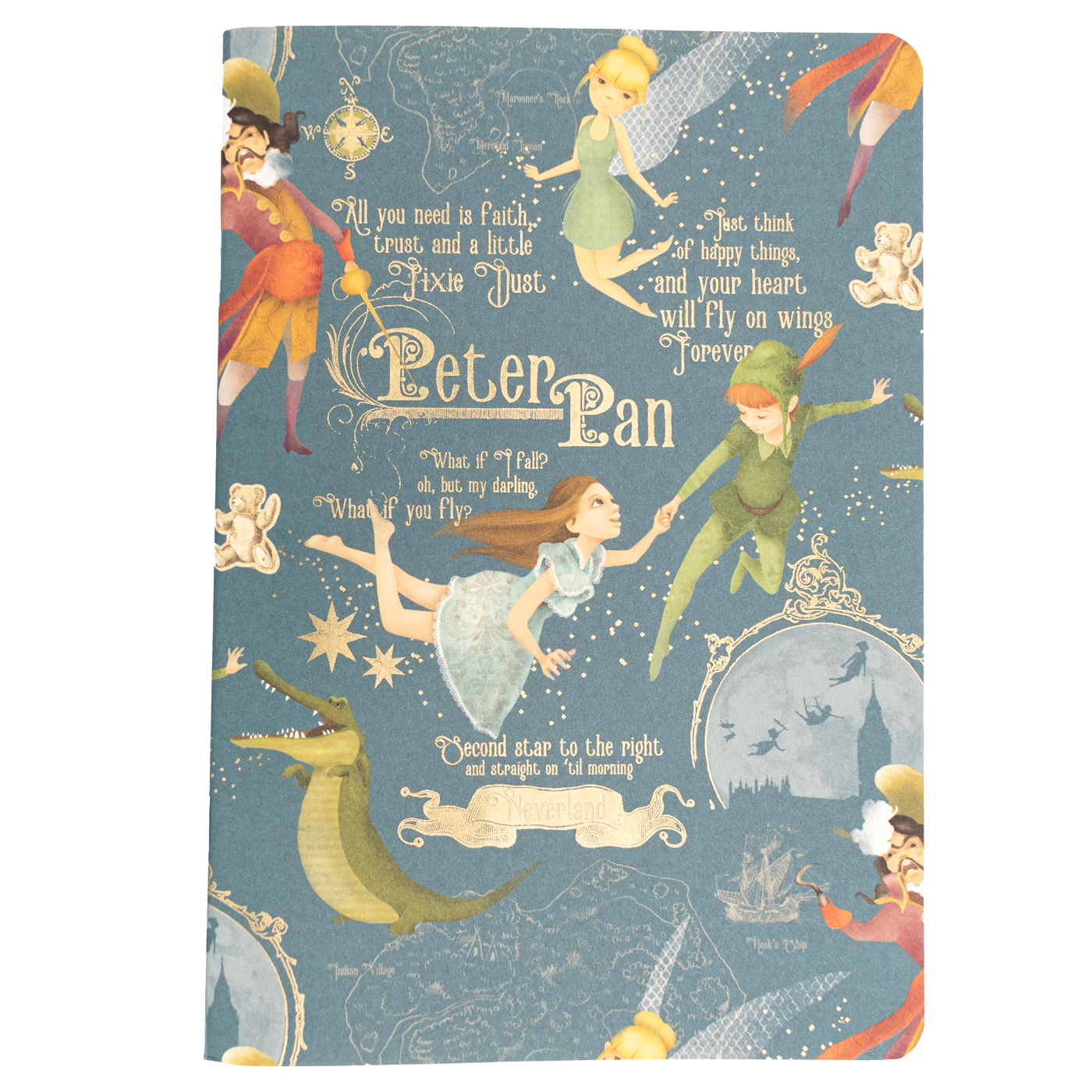 San Lorenzo Fairy Tales Peter Pan Softcover Journal A5- Ruled