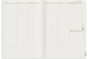 2026 B6 Weekly Planner | Core | Stacked Weekends - Aplenglow