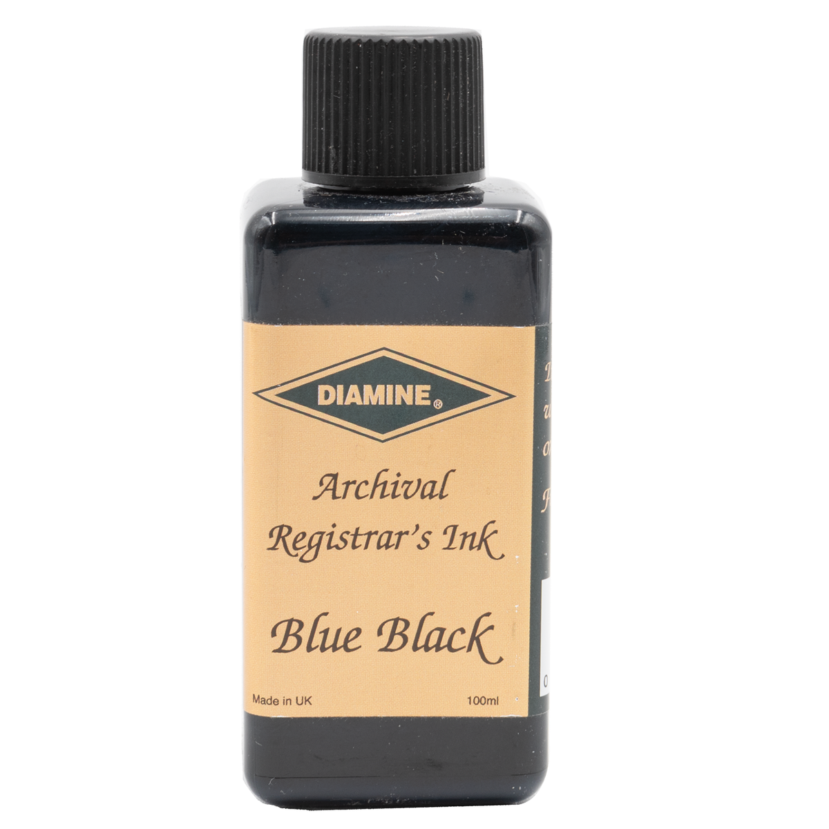Diamine Archival Registrar's Blue Black