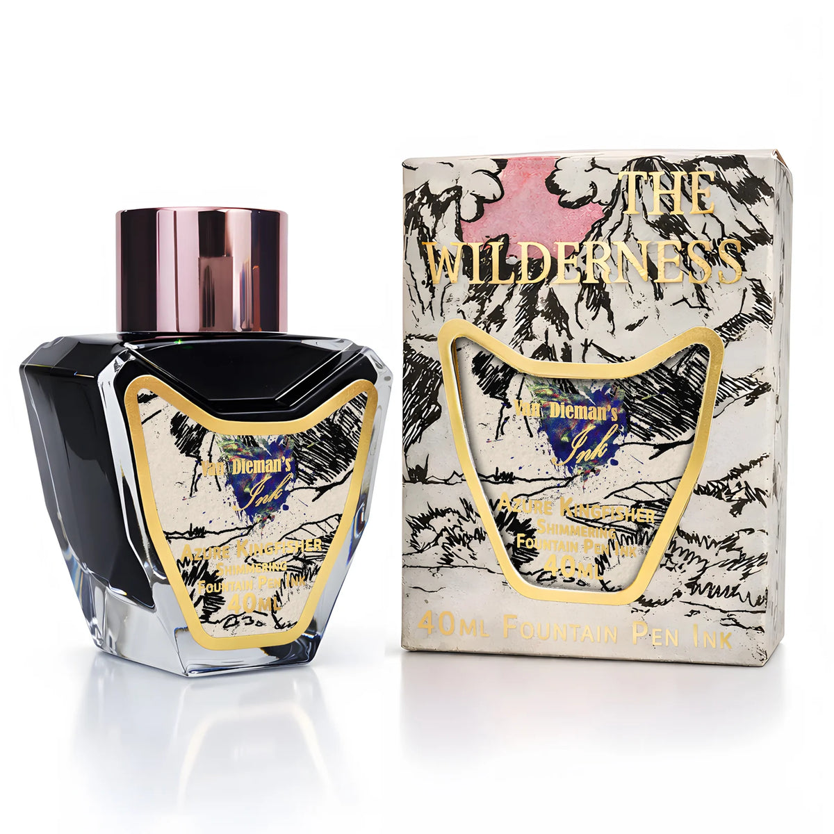 Van Dieman's The Wilderness Series- Azure Kingfisher Shimmer