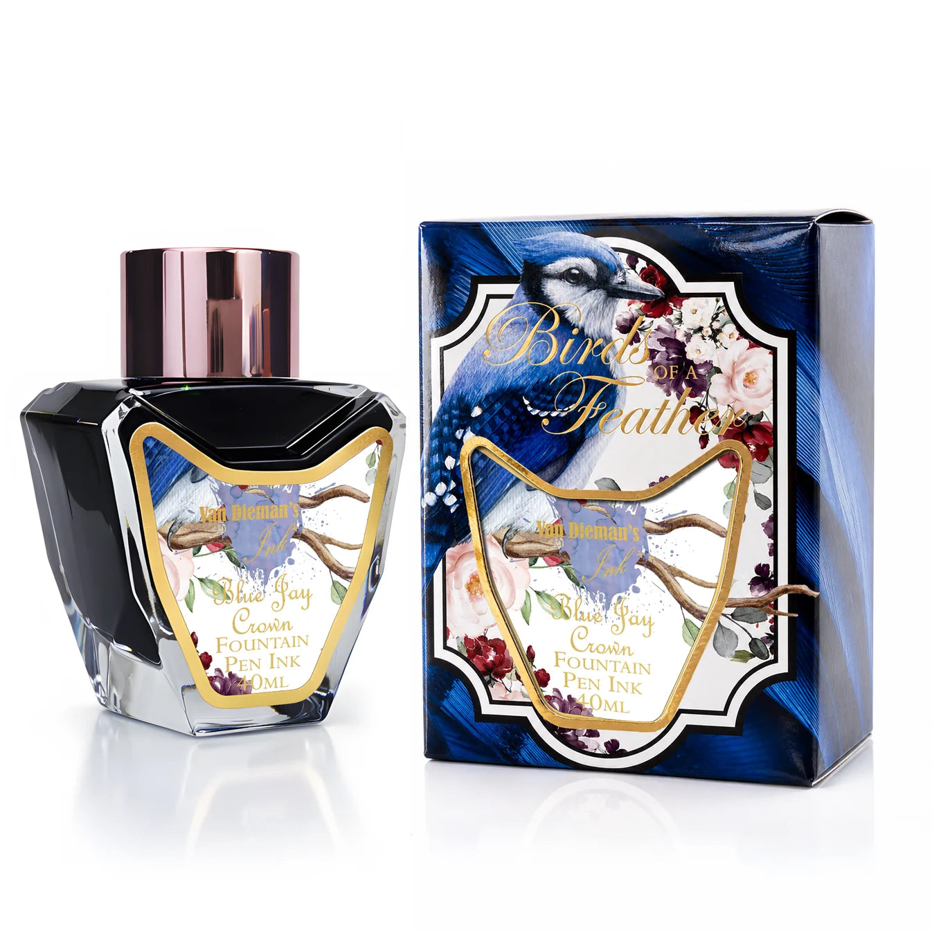 Van Dieman's Birds of a Feather - Blue Jay Crown/Crest