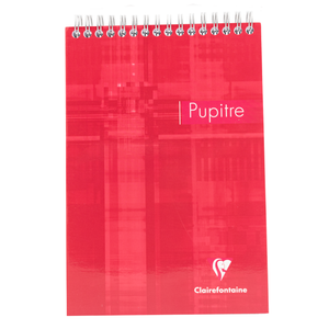Clairefontaine Classics Top Wirebound Notepad - 3 1/4 x 5 1/2 Lined