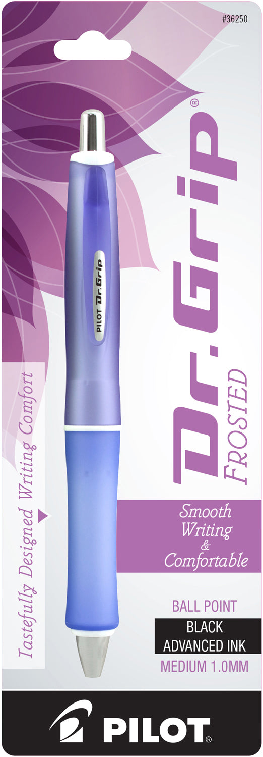 Pilot - Dr. Grip Gel Ink Retractable Frosted Rolling Ball Pen