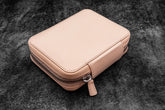 Galen Leather Co. Expansi Wide Zippered 10 Slot Pen Case - Undyed