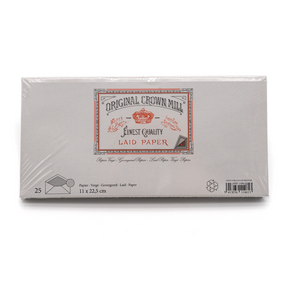 Original Crown Mill Classic Laid Envelopes A4