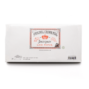 Original Crown Mill Classic Laid Envelopes A4
