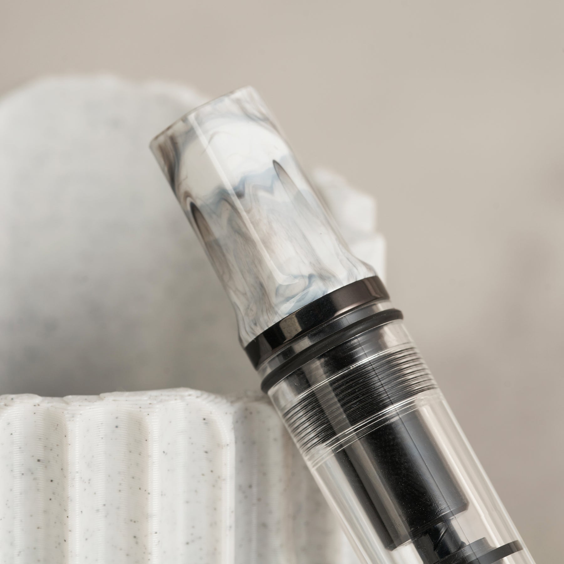 TWSBI ECO Carrara w/Onyx Fountain