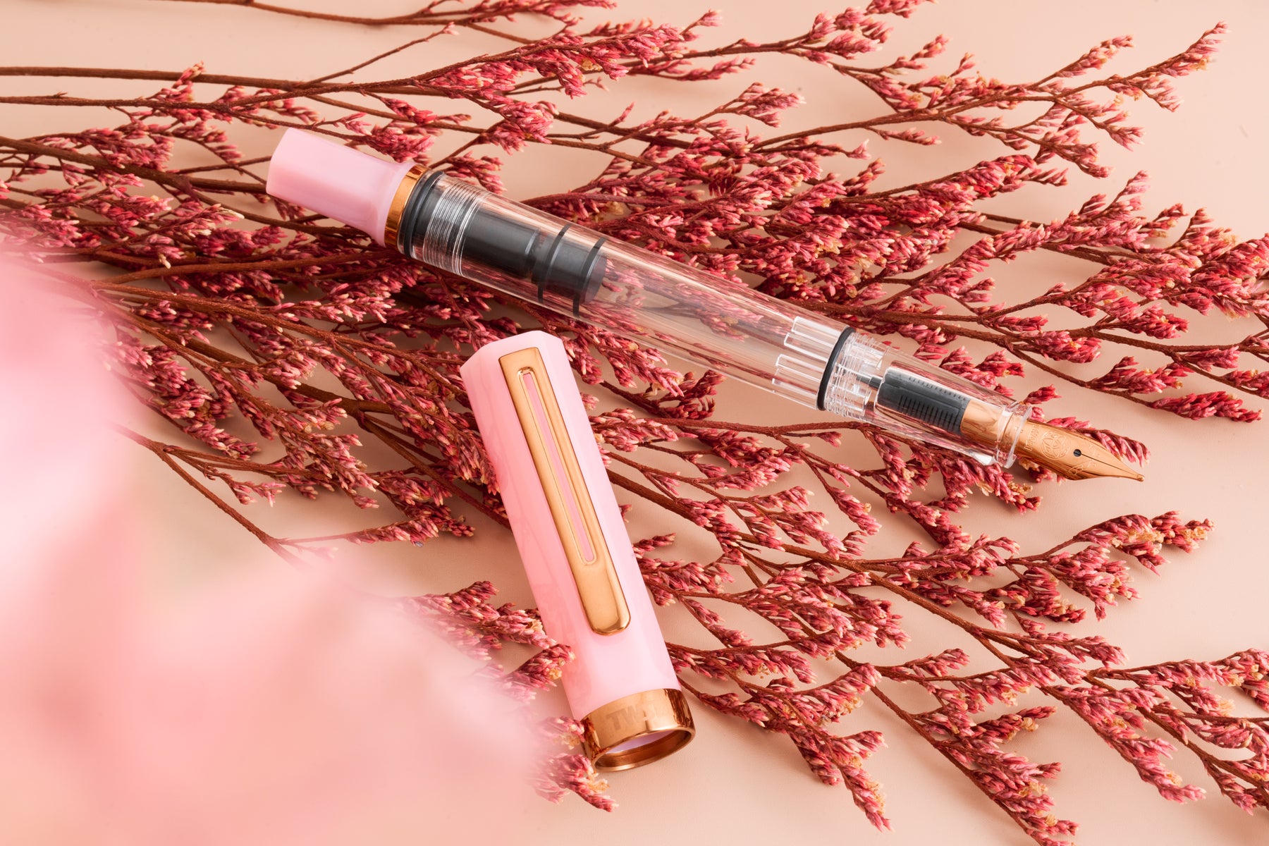 TWSBI ECO - Pink Lemonade w/Bronze Fountain