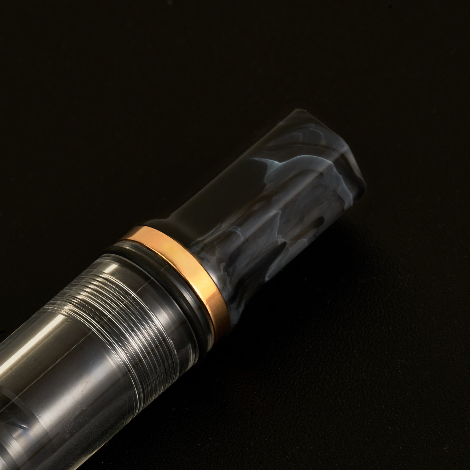 TWSBI ECO Black Marble w/Bronze Fountain