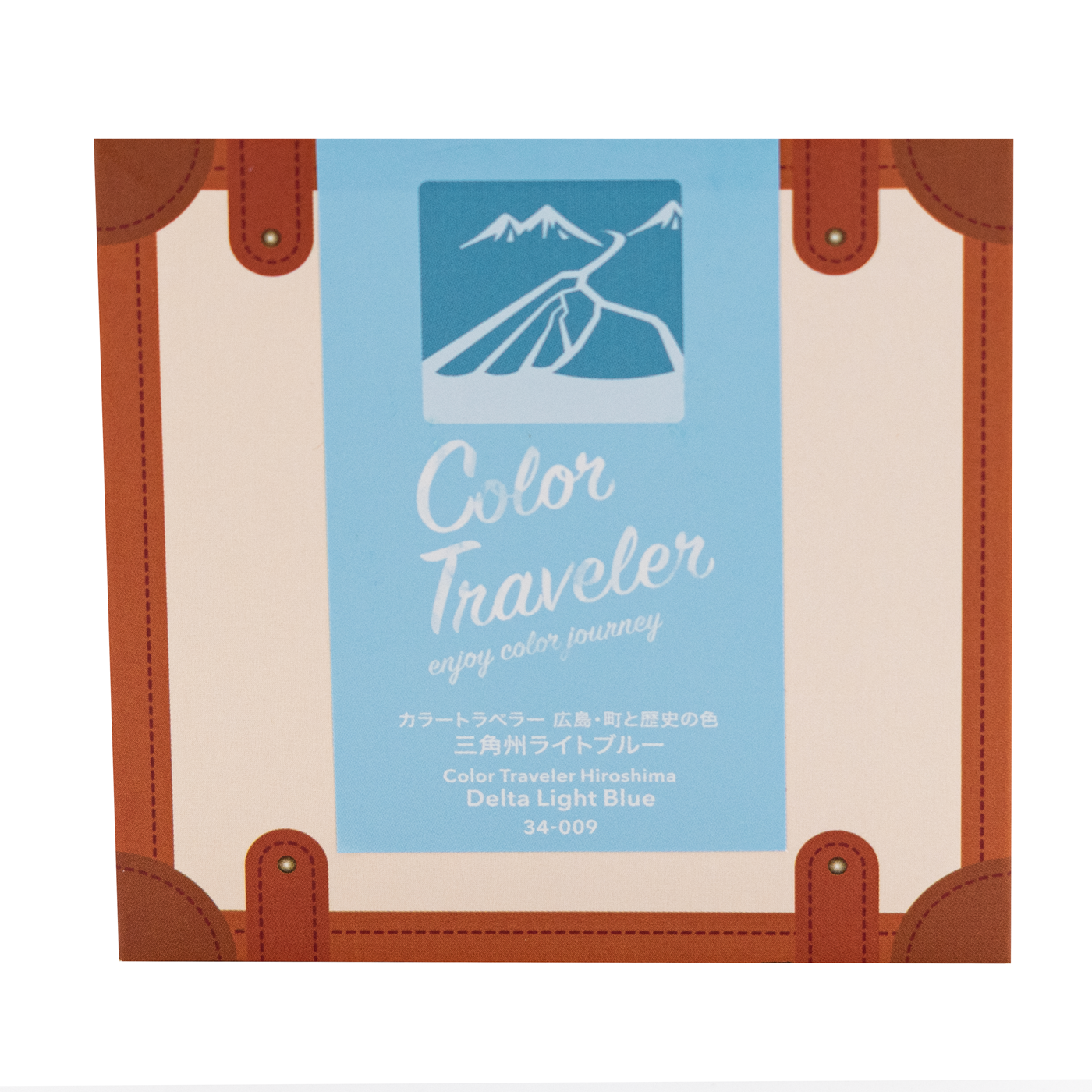 Color Traveler Delta Light Blue Ink