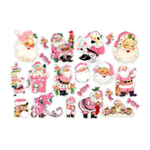 Pretty Little Studio - Die Cuts - Pink Santa