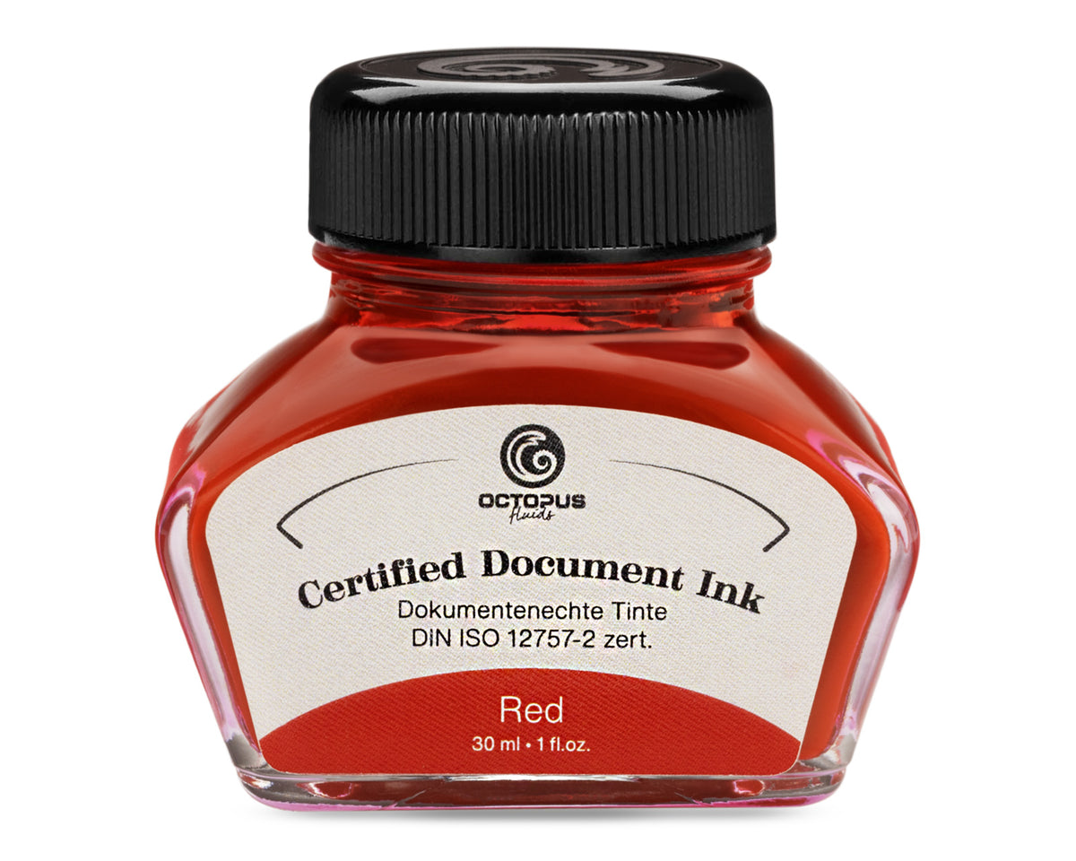 Octopus Document Ink - Red