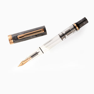 TWSBI ECO - Black Marble w/Bronze Fountain