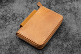 Galen Leather Co. EDC Wallet - Crazy Horse Honey