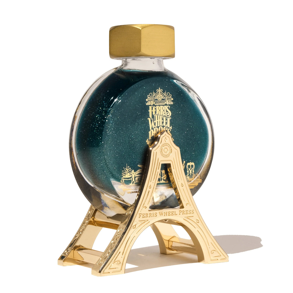 Ferris Wheel Press Gold Polished Edition 38ml Ink Carriage